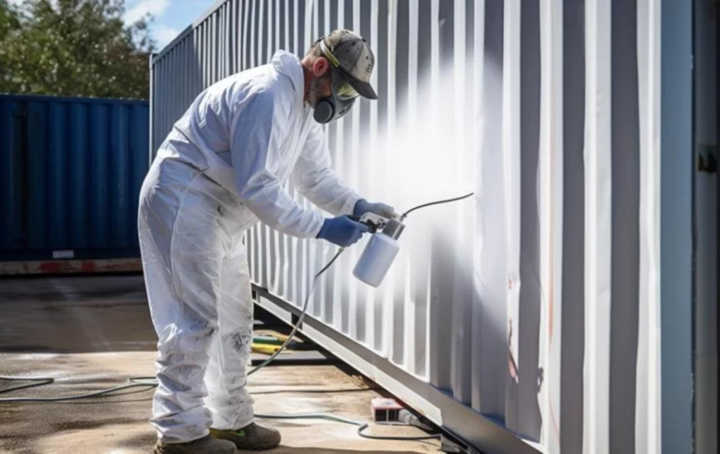 Shipping Container Painting Dalby